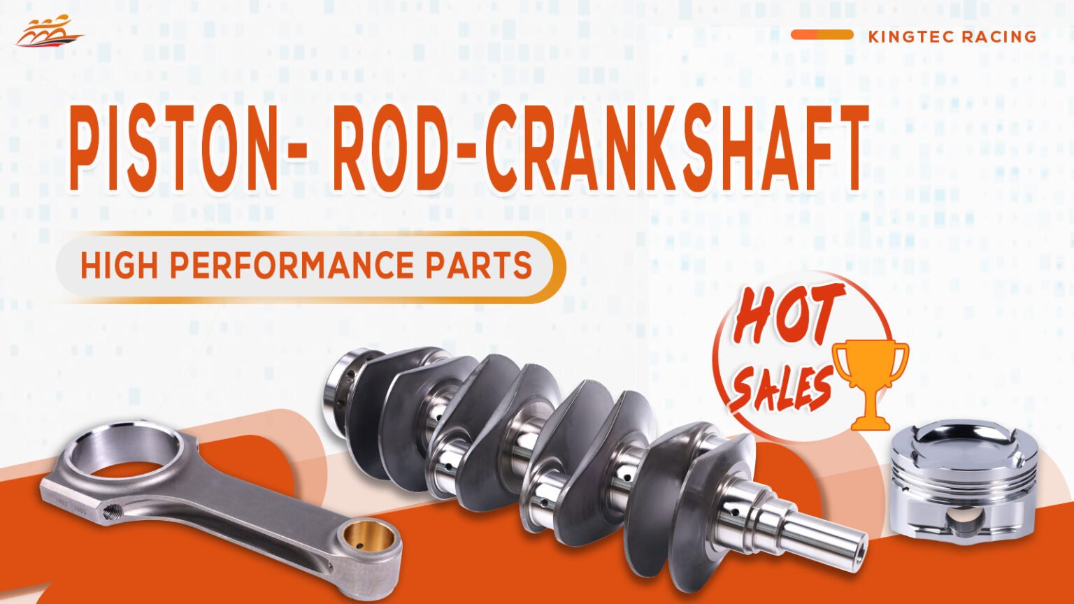 Piston&Connecting rod KingTec Jet Ski jetski