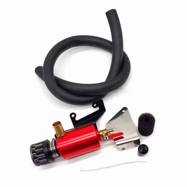 Kingtec Jet Ski Seadoo 2005+ All 1503/1630CC RXP RXT GTX GTR GTI GTS Oil Catch Can / Engine Breather Kit - Image 3