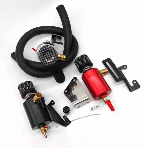 Kingtec Jet Ski Seadoo 2005+ All 1503/1630CC RXP RXT GTX GTR GTI GTS Oil Catch Can / Engine Breather Kit - Image 8